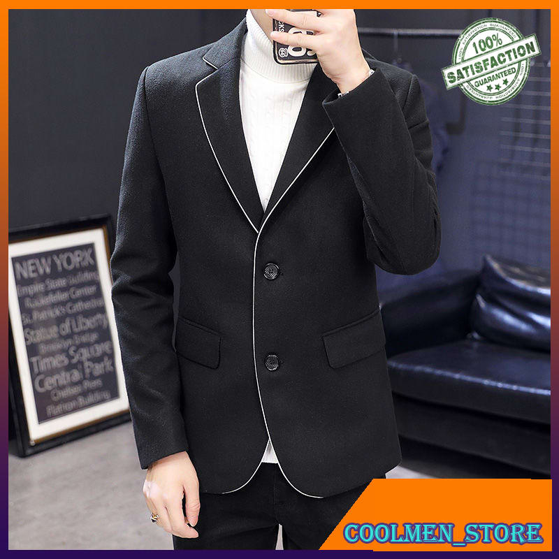 Jas Blazer Pria Slimfit Eksklusif 2020 Trend Blazer Masculino Slim Fit Blazer Homme Winter Korean