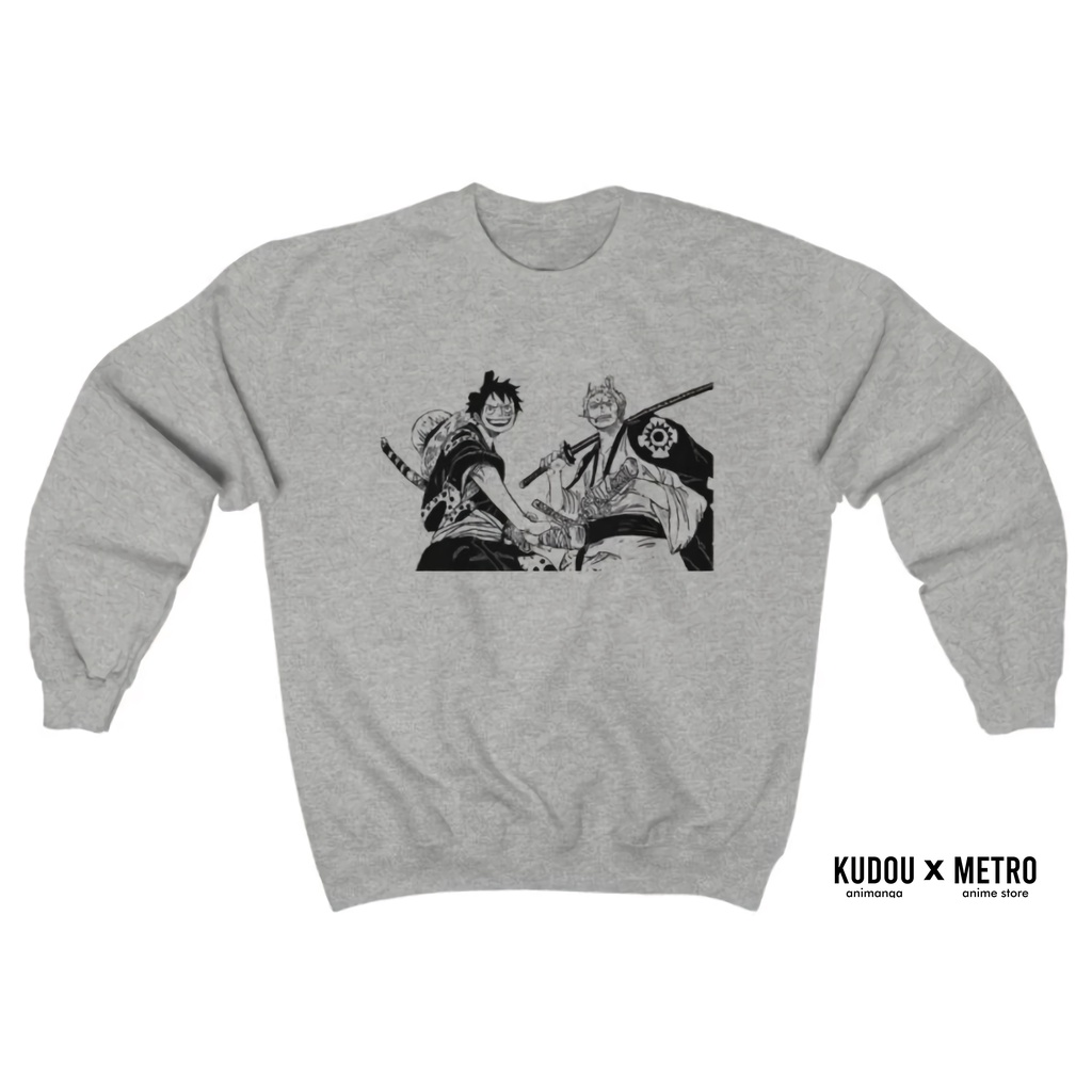 Crewneck Luffy x Zoro Wano