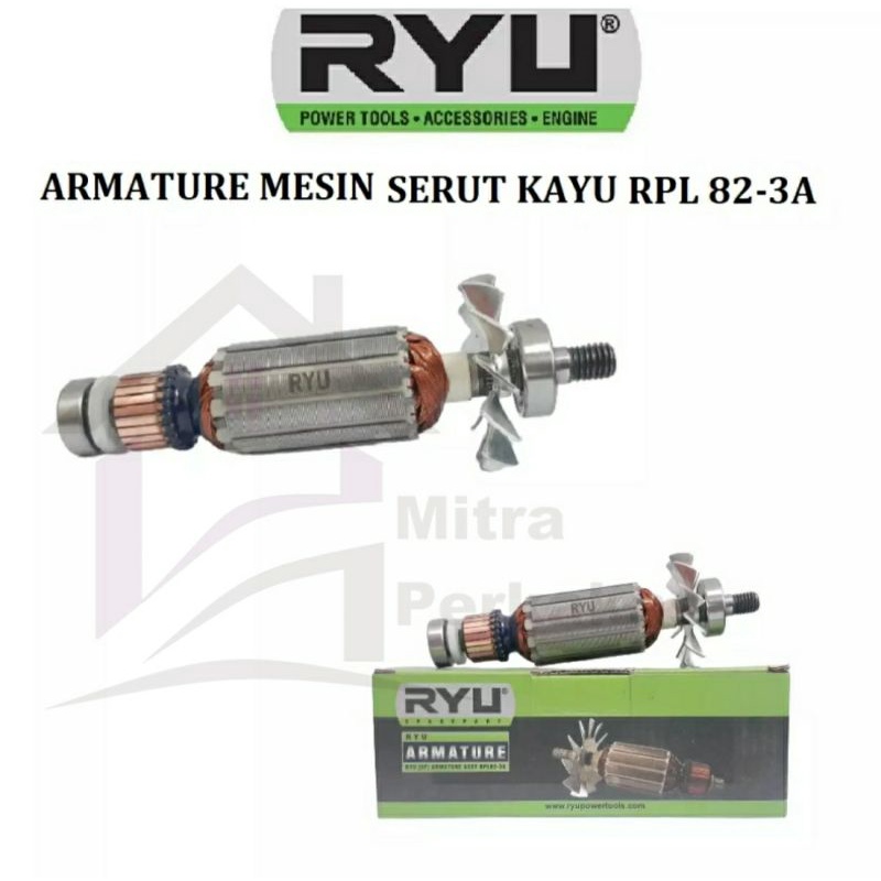 RYU Armature Mesin Planner RPL 82- 3A  Angker Disc Serut Ketam Sparepart