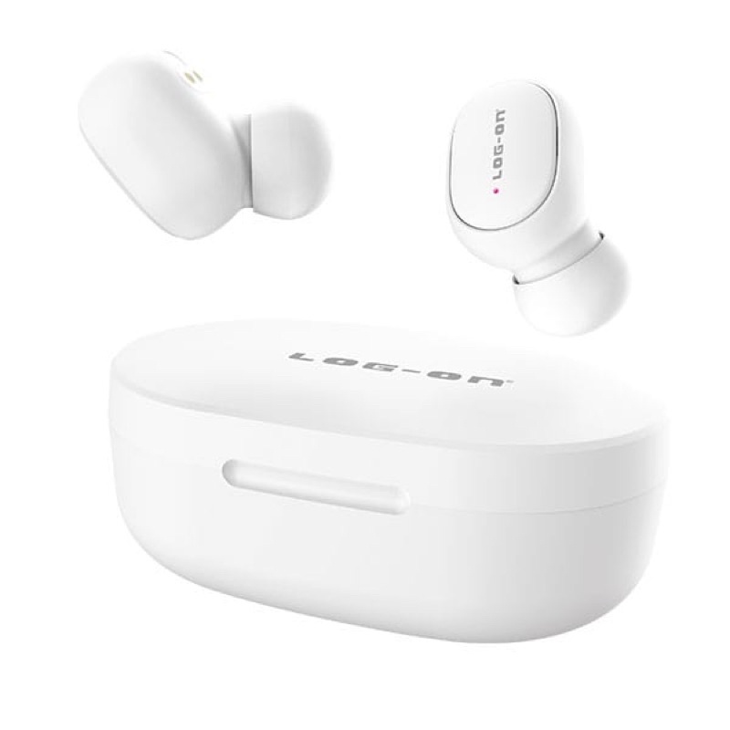 HEADSET - HF - EARPHONE LOG ON WIRELESS MINI EARBUDS TWS ONBUDS-L06-ONE STEP PAIRING