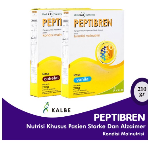 

PEPTIBREN - Vanilla & Coklat - Susu Rendah Lemak Untuk Pasien Stroke & Pikun