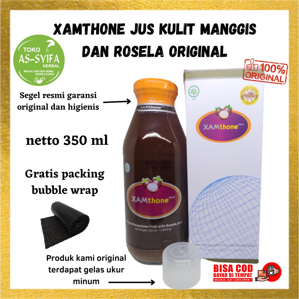 Xamthone Jus Kulit Manggis Plus jaminan asli Xamthone Jus Power Original