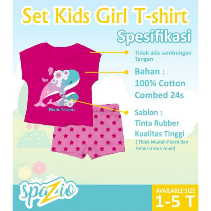 Setelan anak perempuan by spazio