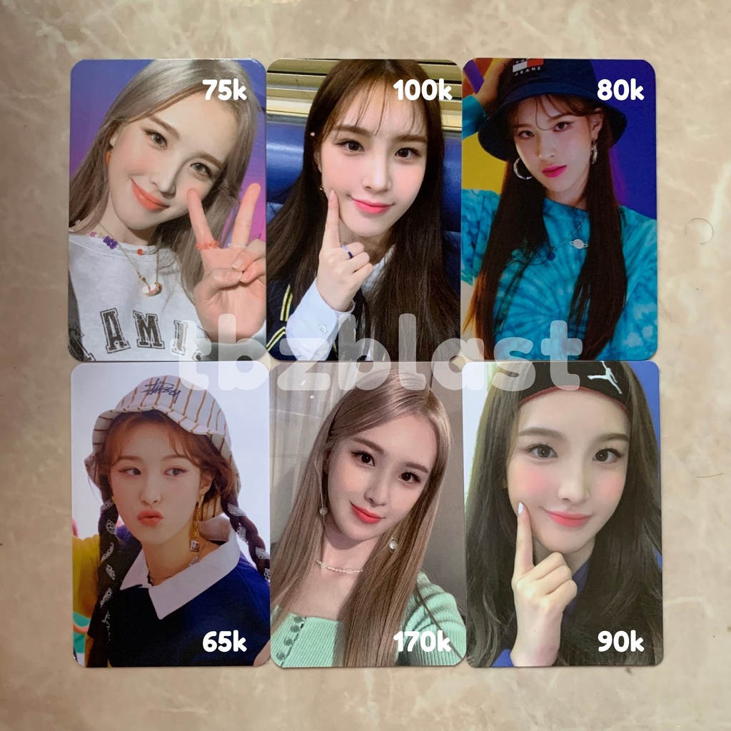 lee jaehee weeekly photocard pc