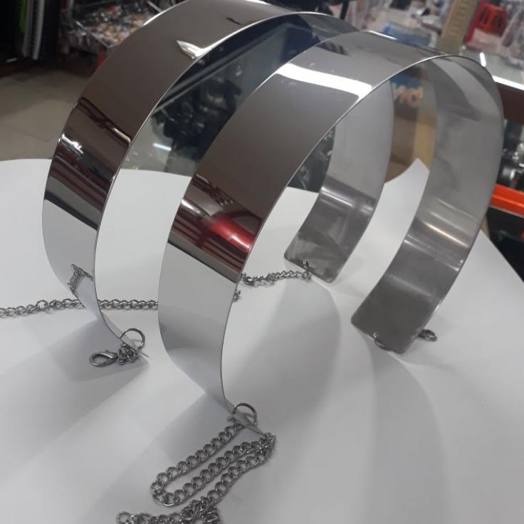 EON IKAT PINGGANG PLAT RANTAI [SILVER]/BELT PLAT RANTAI/BELT PLAT SILVER ✤ 52