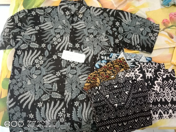 Jumbo Xxl, Xxxl, 4l, 5l 6l 7l 8l Kemeja Batik Pria Lengan Pendek Jumbo Baju Batik Pria