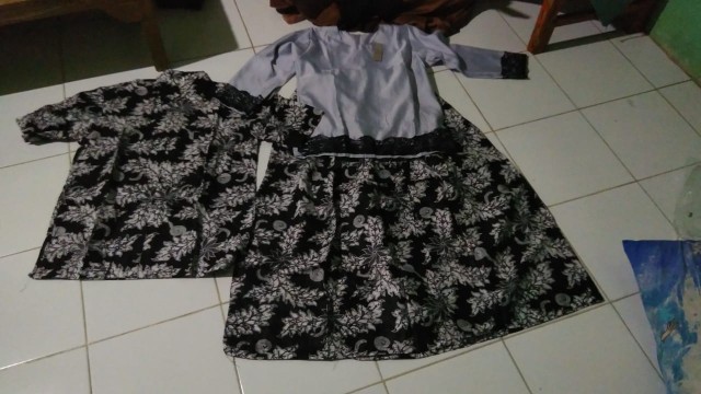 Ada Jumbo Rok Dan Blus Rnb Arsyilla Klok Lawasan Batik Maxi Sarimbitan Couple Seragam Kondangan