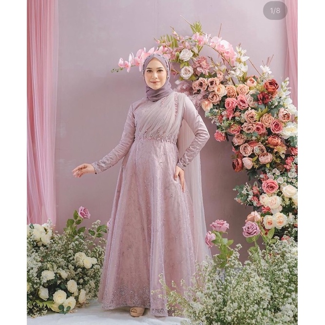 Mahara dress - gamis Open PO