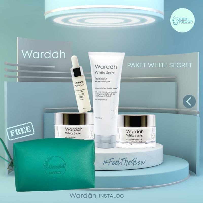 Paket Wardah Beauty ( Free Pouch )