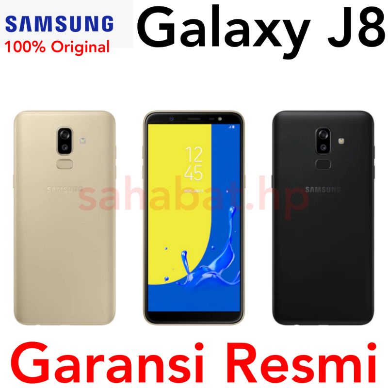 Samsung Galaxy J8 SEIN Resmi Segel