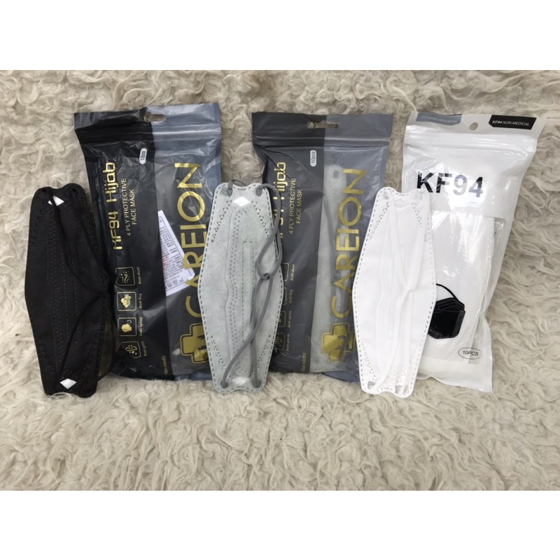 MASKER KF94 HIJAB KEMENKES TERMURAH CAREION