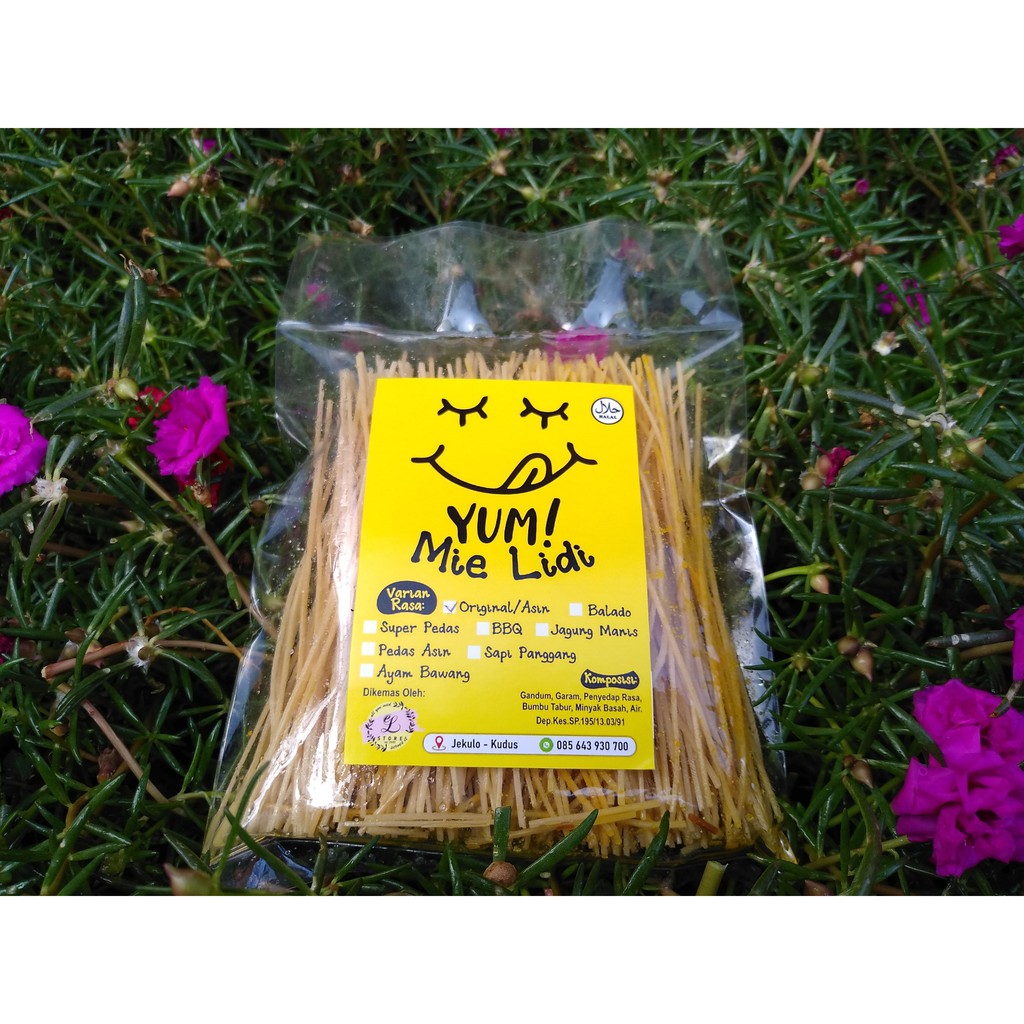 

Mie Lidi Mie Biting Rasa Original Asin Yum! Mie Lidi by eL Store