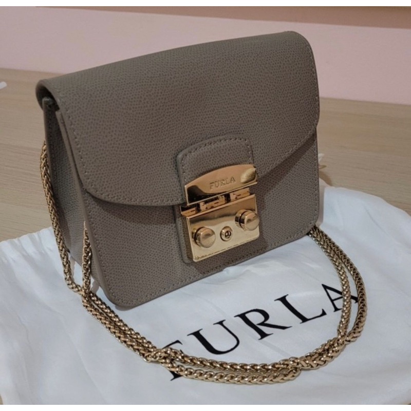 furla mini metropolis sabbia yg rare