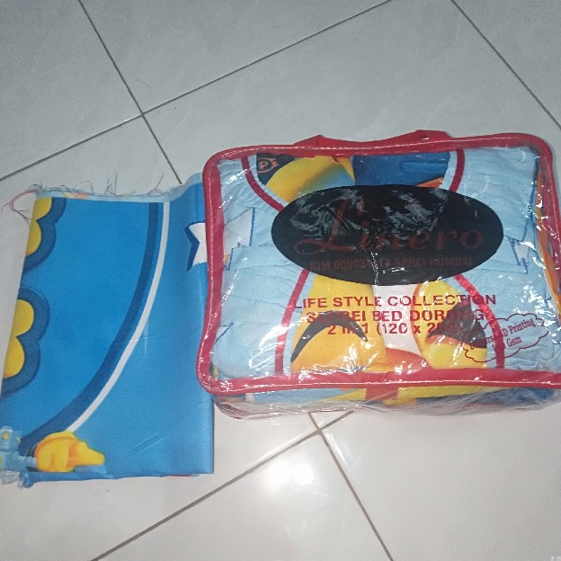 Sprei Bed Dorong 120x200x20 #karakter