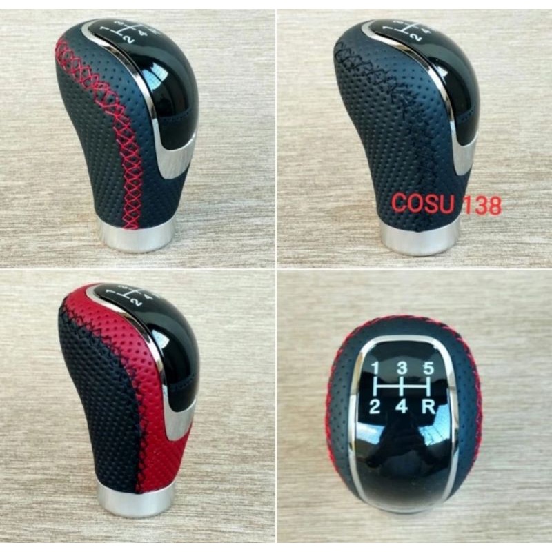 universal shift knob transmisi kulit manual 6 speed