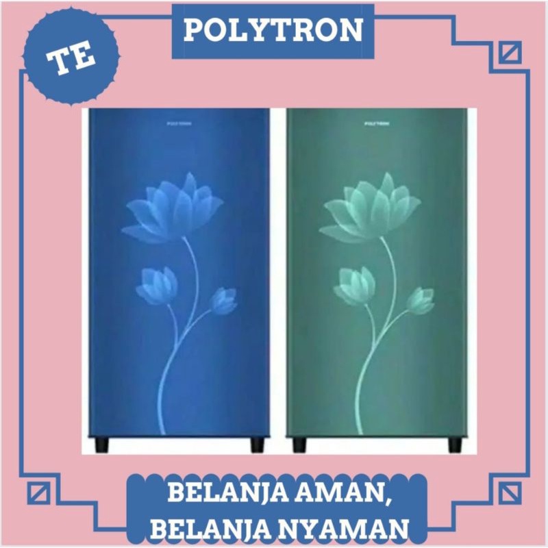 KULKAS POLYTRON 1 PINTU TYPE PRB 153 #MURAH