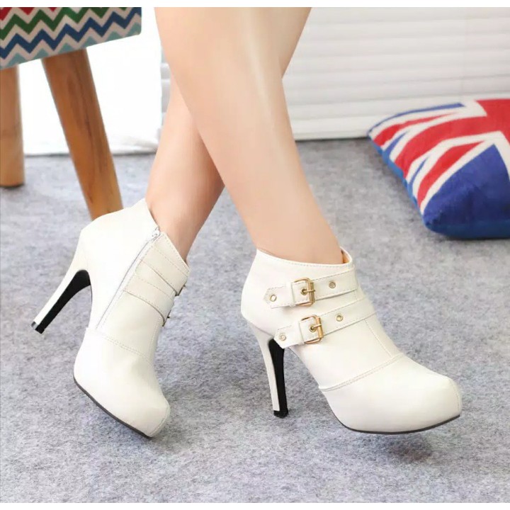 Sepatu Boots Wanita Tinggi 10cm