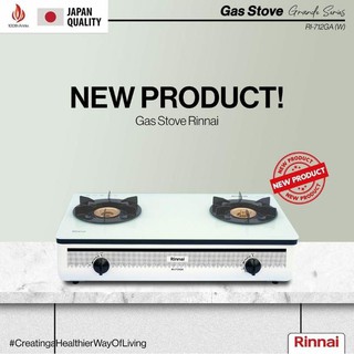 Rinnai Kompor Gas 2 Tungku Ri 712 Gaw New Produk Shopee Indonesia