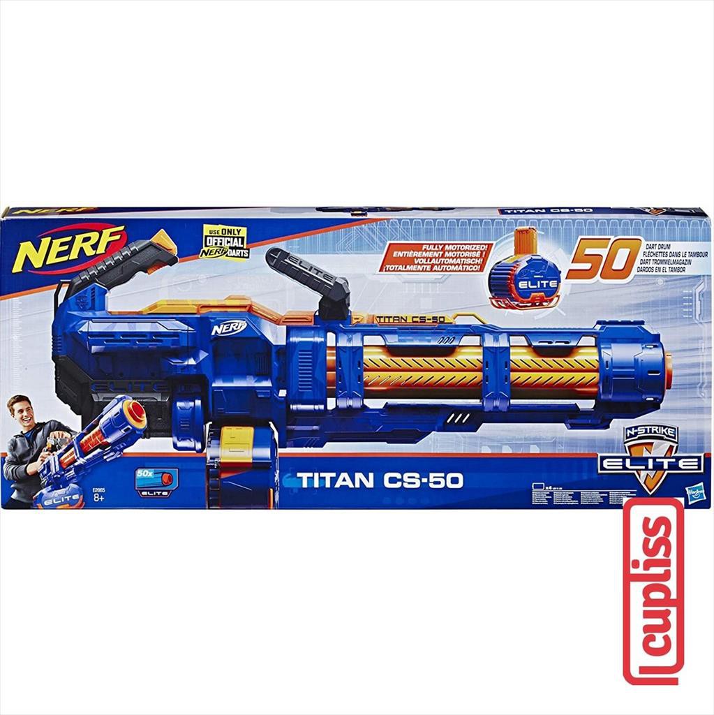 NERF Elite N-Strike Titan CS-50 Fully Motorized Hasbro E4026