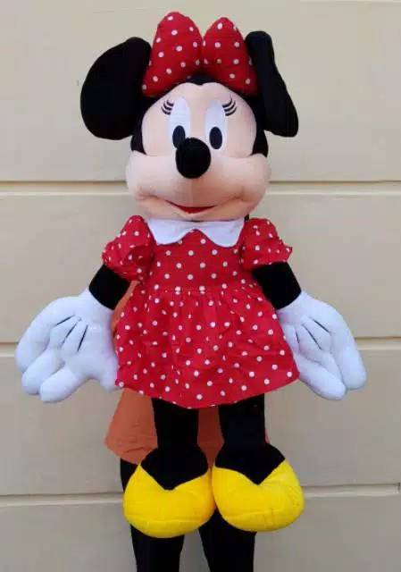 BONEKA MICKEY DAN MINNIE MOUSE COUPLE JUMBO 95 CM