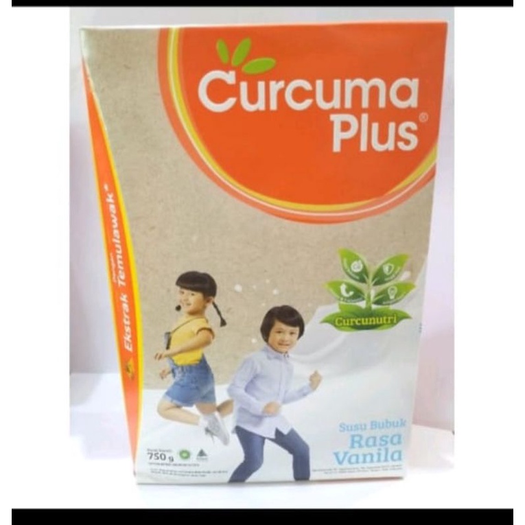 

curcuma plus susu bubuk rasa vanila 750gr