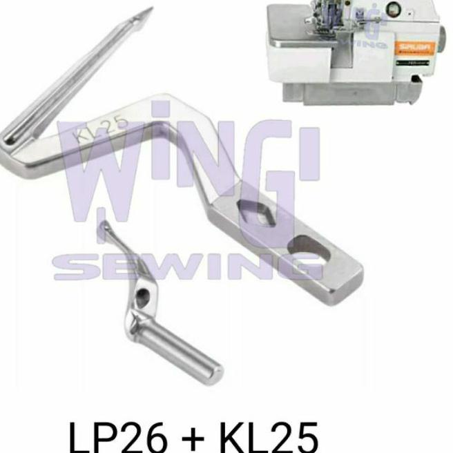 ➮ KL25 LP26 SIRUBA Looper Set Atas Bawah Mesin Jahit Obras Industri ✾