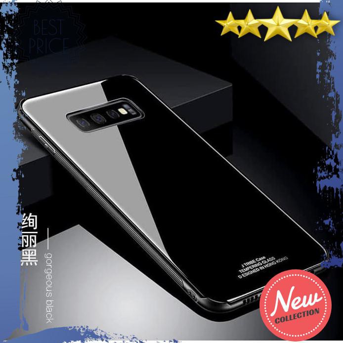 CASING HP SAMSUNG S10 S10 S10 PLUS PREMIUM GLASS CASE