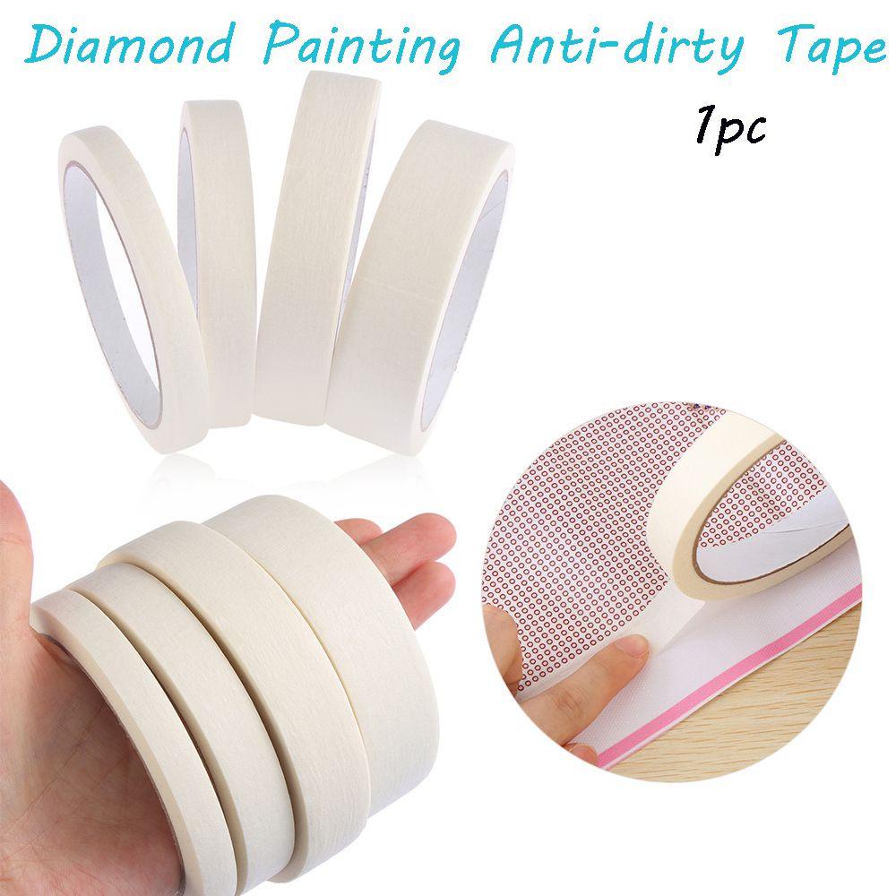 Top 20m tape Anti Kotor Putih Stiker Cross Stitch DIY Masking tape