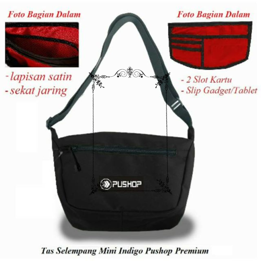 Terlaris Waistbag Mini Indigo stylish Tas Selempang Elegan