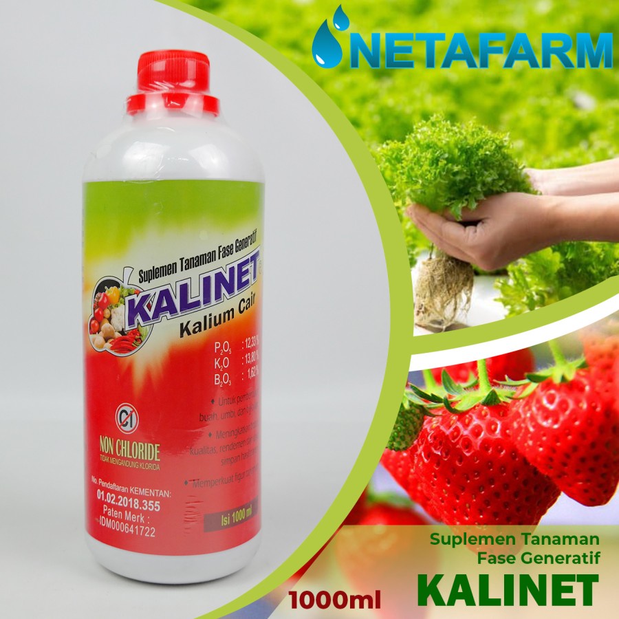 Suplemen Tanaman Fase Generatif KALINET Kalium Cair 1000ML - 1pcs