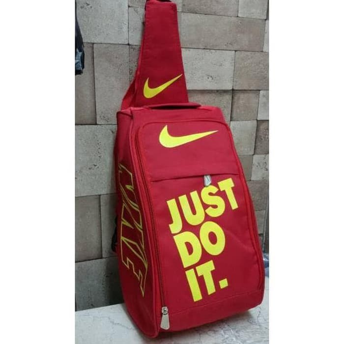 Tas sepatu nike just do it / Sling Bag Tas Sepatu Futsal Bola Nike Tas Sepatu Bola Futsal Grade Ori