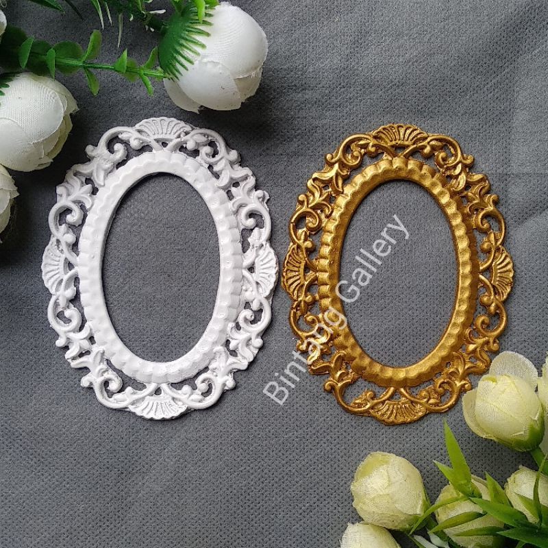 FRAME RESIN OVAL / AKSESORIS MAHAR