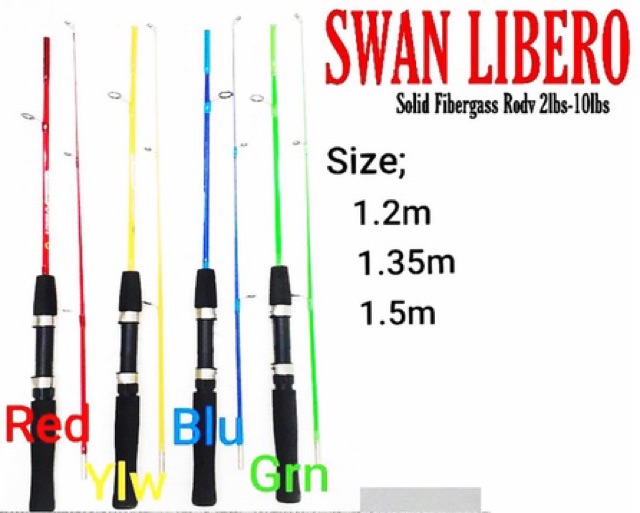 Joran SWAN LIBERO FULL SOLID 1.50M | SOLID TRANSPARANT | SOLID WARNA