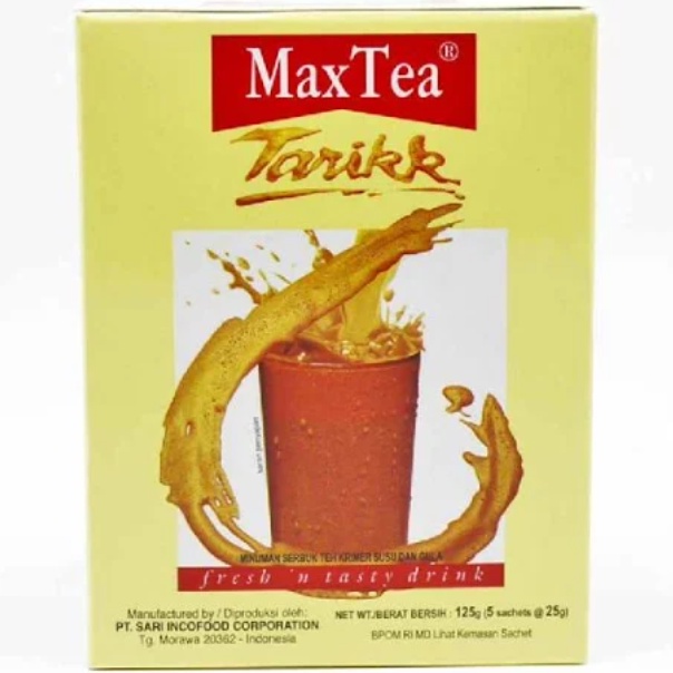 

Max Tea Teh Tarikk 5 X 25 Gr