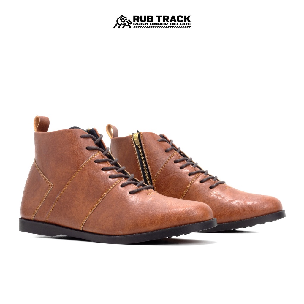 RUB TRACK HAVANA COKLAT SEPATU OXFORD FORMAL KERJA KANTORAN SEPATU PRIA KONDANGAN SEPATU PRIA ELEGAN RESLETING COKLAT HITAM