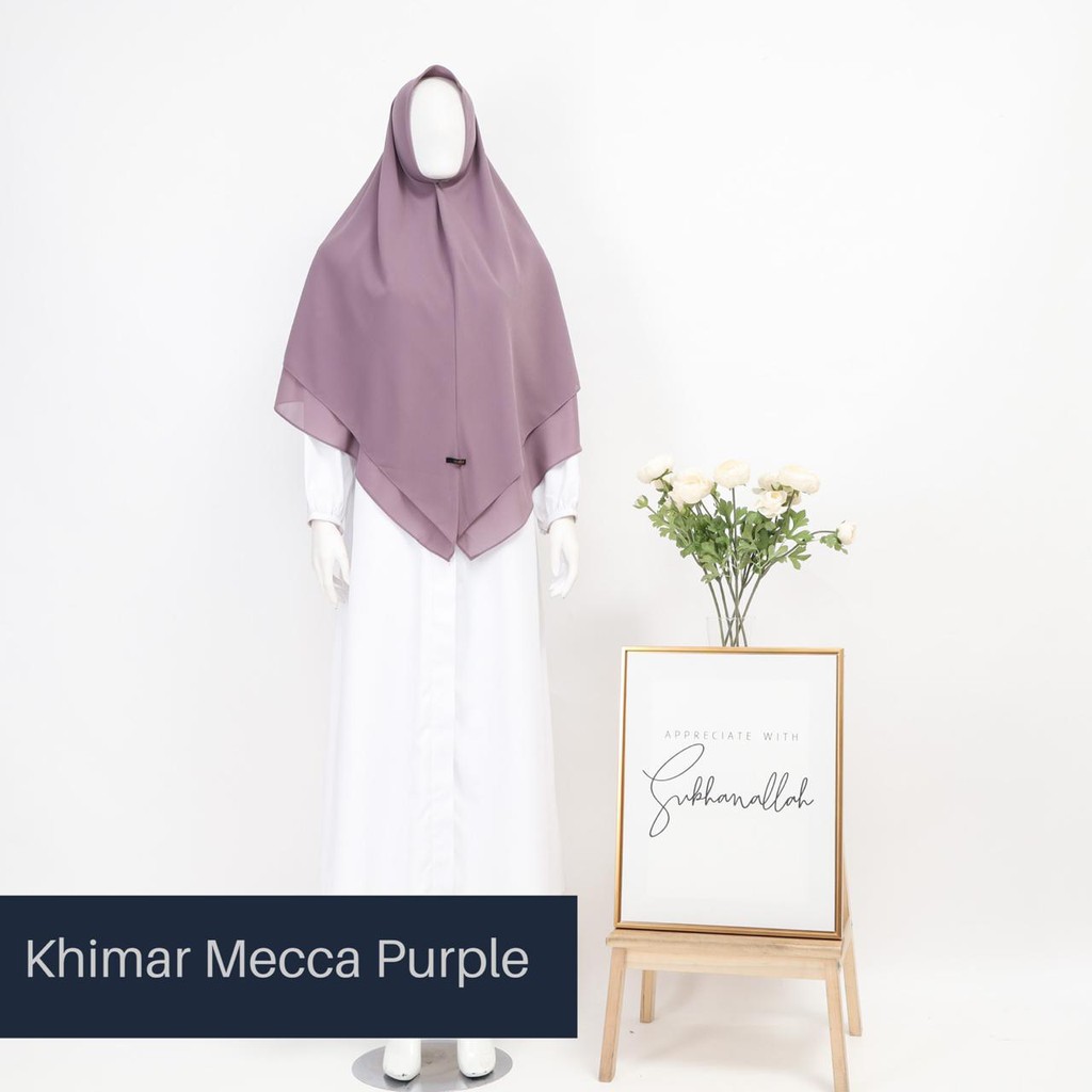 Jilbab Hijab Khimar Instan Mecca