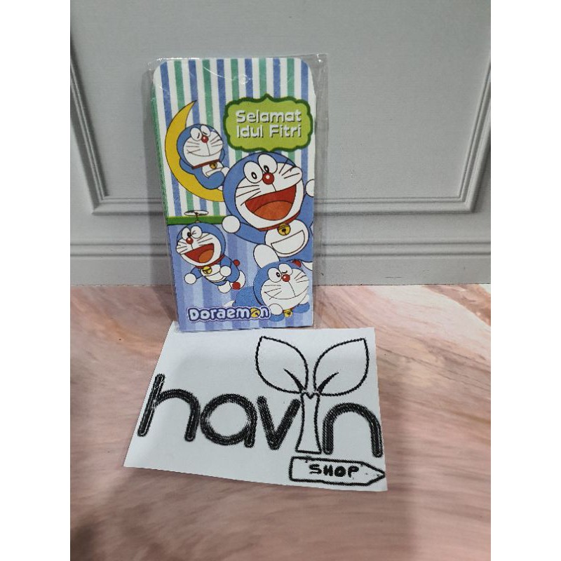AMPLOP LEBARAN ukuran. S (5.5cm X 9cm)/ANGPAO IDUL FITRI uk. S-Doraemon