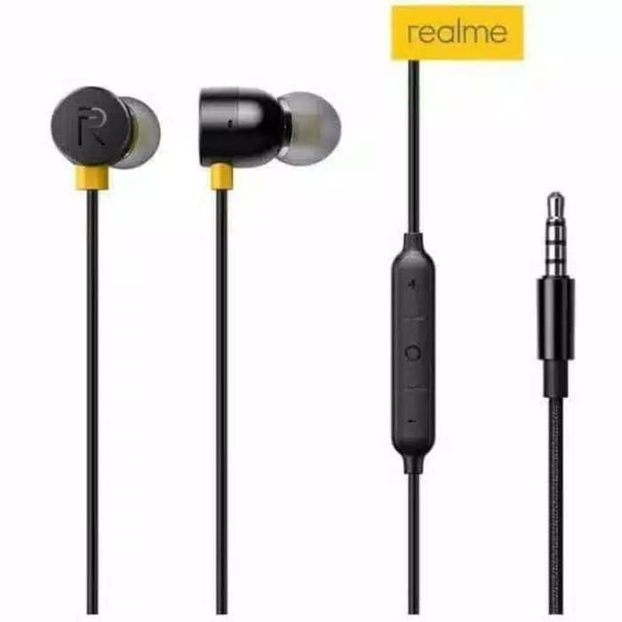 Realme Buds Headset Magnetic Original Handsfree Realme Magnet MA10 Bass