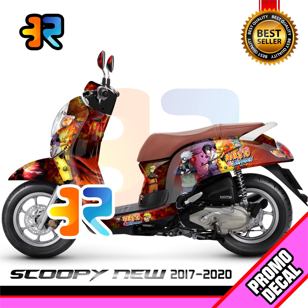 Stiker Decal Scoopy New 2017-2020 Full Body Naruto