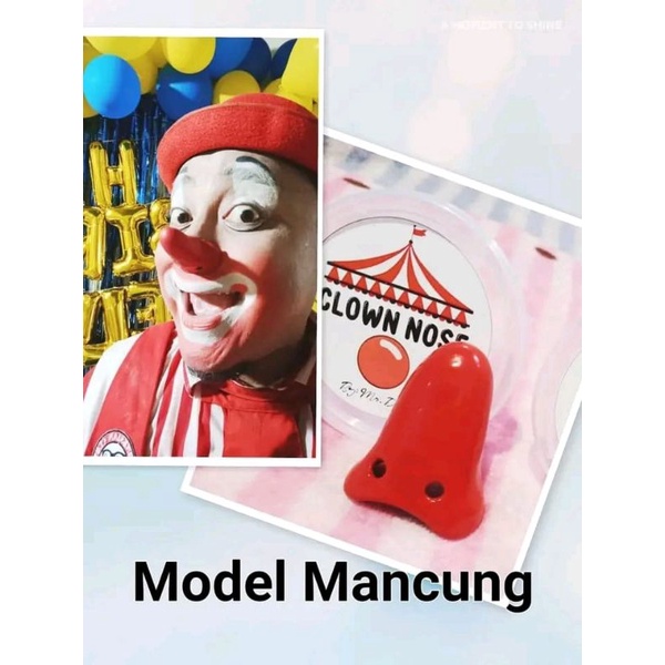 Hidung Badut model Mancung