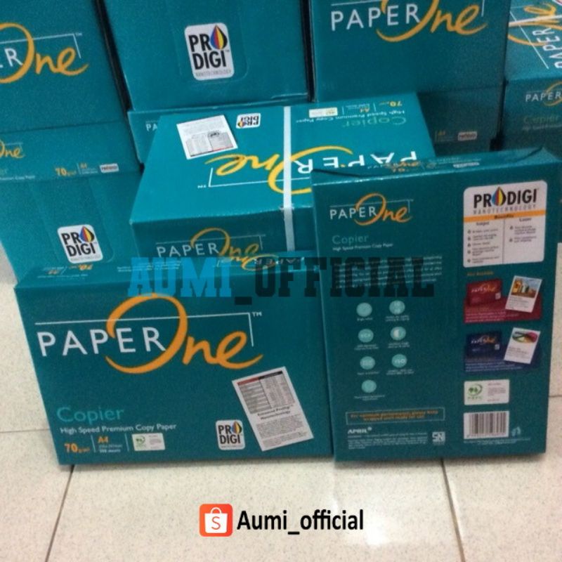

kertas a4 1 rim PaperOne