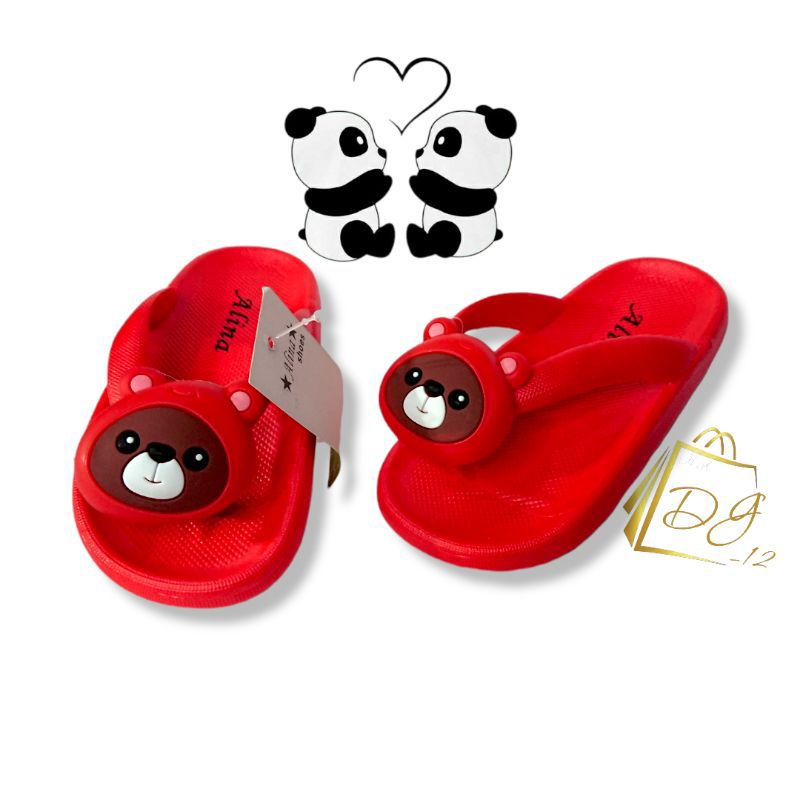 Sandal Jepit Anak Perempuan Motif Rabbit Sandal Motif Kelinci