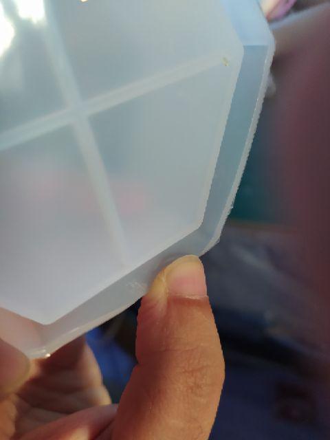 ✿ Inf ✿ Cetakan Resin Kotak Perhiasan Bentuk Pentagon Bahan Resin Silikon