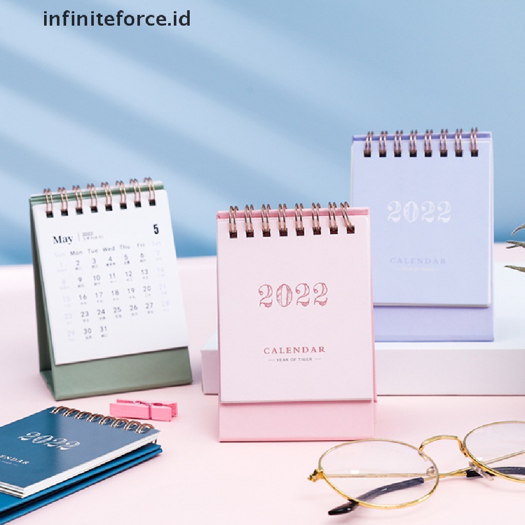 (Infiniteforce.Id) 2022 Kalender Meja Untuk Dekorasi Rumah