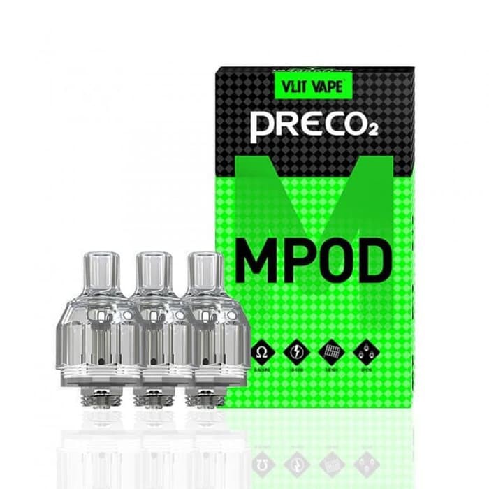 Vzone Preco 2 Mpod Atomizer VAPE Isi 3 Pcs Authentic