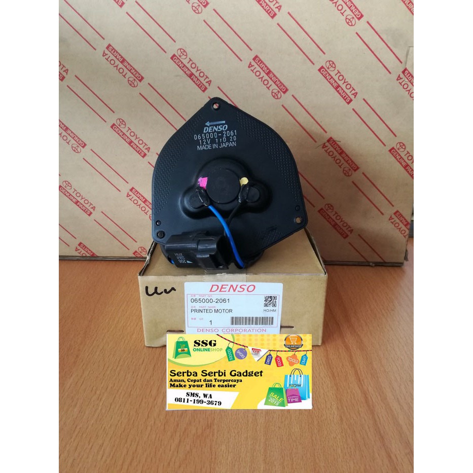 Motor fan AC Soluna, Great Corolla, Baleno