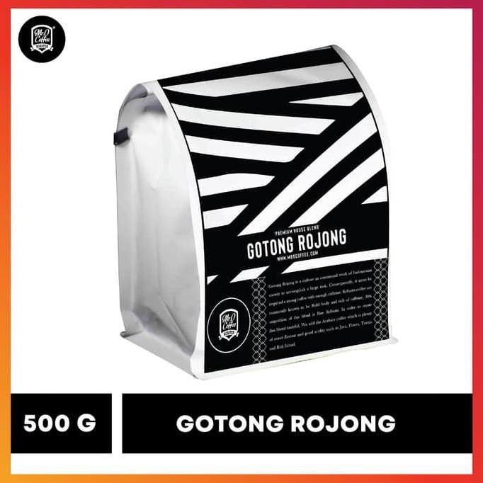 

Kopi Arabika Robusta Gotong Rojong 500G | Signature Blend Mrocoffee - Biji Sangrai Promo