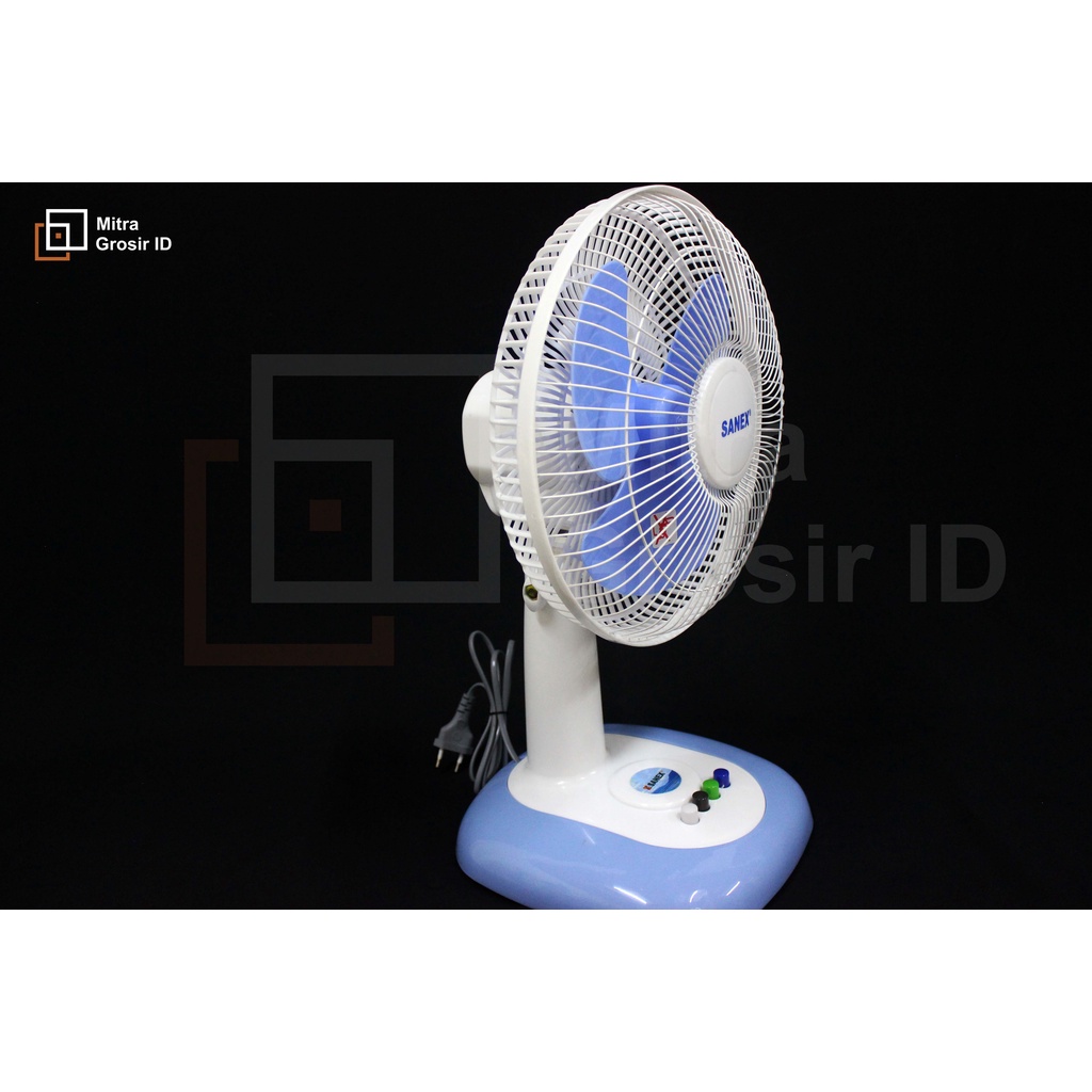 Desk Fan 10&quot; FD 1087 / 1088 Sanex Kipas Angin Meja 10 Inch