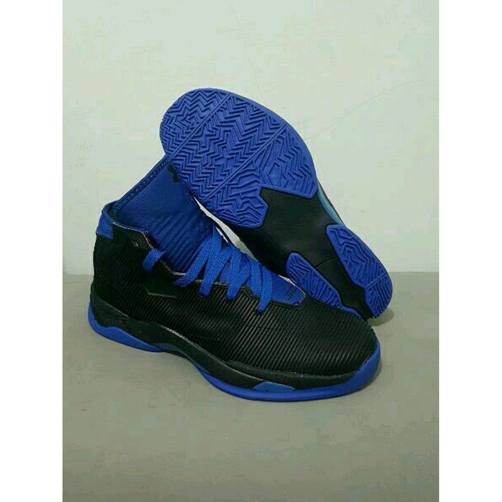 UNDER ARMOUR CURRY2 0 black blue Termurah