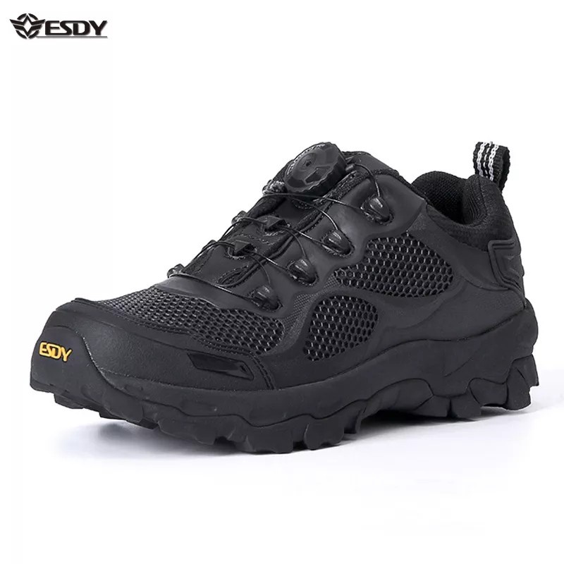 Sepatu Tactical Esdy Kets Sepatu Outdor Sport Esdy Tali putar / Sepatu Hikking